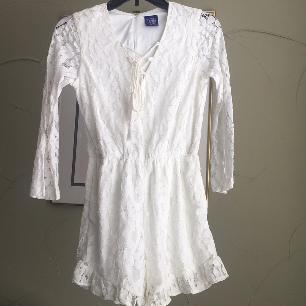 Disney’s Beauty and the Beast Lace Romper